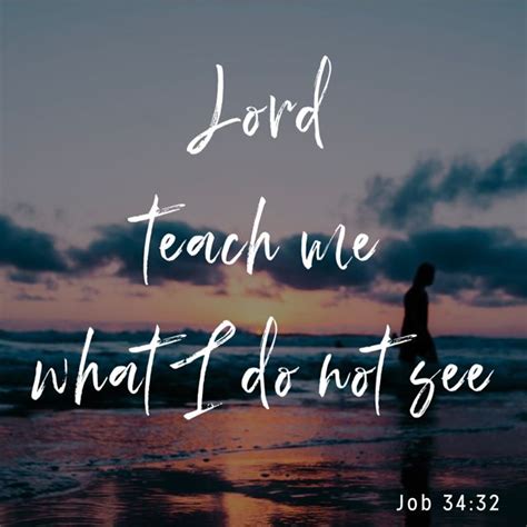 Teach Me What I Do Not See: Lessons for the Church From