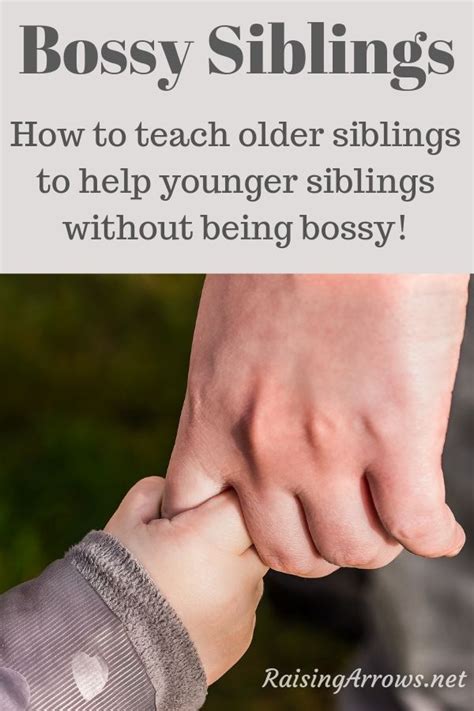 Teach Older Siblings How to Help Younger ... - Homeschool …