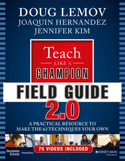 Teach like a champion field guide a practical resource to make the 49 techniques your own. - The brewers associations guide to starting your own brewery by dick cantwell.