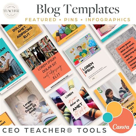 Teacher Blog Design Etsy