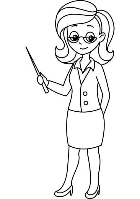 Teacher Coloring