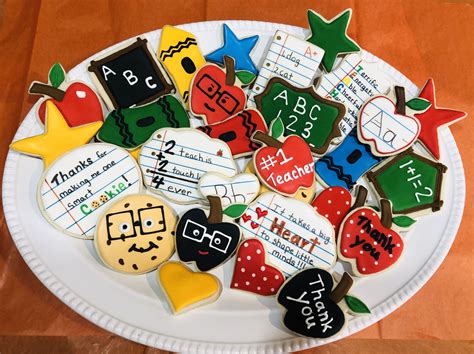 Teacher Gift Cookies