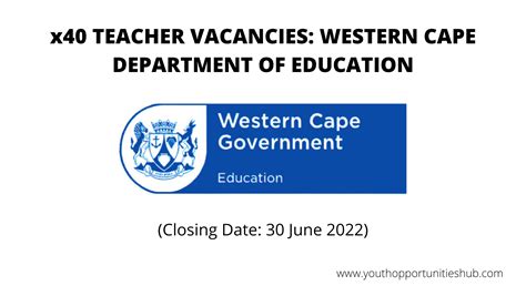 Teacher Vacancy Jobs in Cape Town, Western Cape 7499