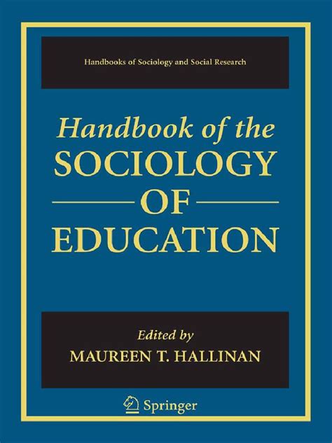 Teacher apos s handbook of sociology. - I fartens, kraftens og velstandens epoke.