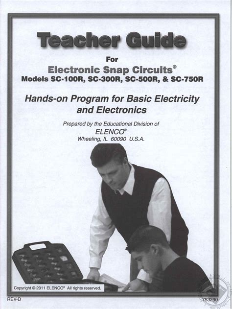 Teacher guide for electronic snap circuits hands on program for basic electricity models sc 100r sc 300r sc. - Bmw 5 series 525i 530i 535i 540i service manual 1989 1995.