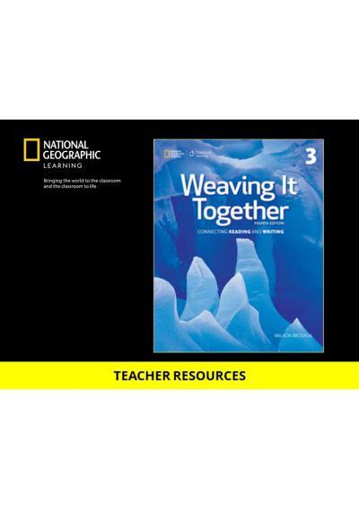 Teacher guide of weaving it together. - Suzuki dr750 dr800 1996 repair service manual.