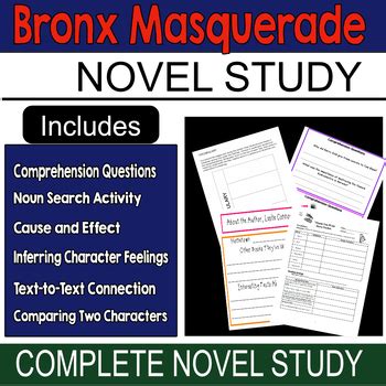 Teacher s guide for bronx masquerade by nikki grimes prediction guide answers. - When zachary beaver came to town reading guide mary rich.