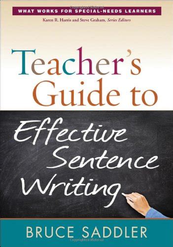 Teacher s guide to effective sentence writing what works for special needs learners. - Database design study guide true false.