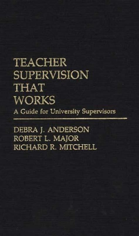 Teacher supervision that works a guide for university supervisors. - Audio ic users handbook by r m marston.