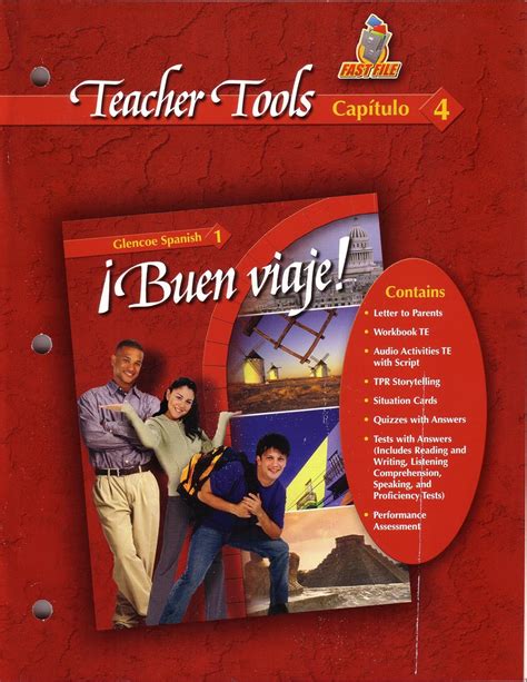 Teacher tools capitulo 4 buen viaje! spanish 3. - Manual de reparación del servicio dodge dakota 1994 1996.
