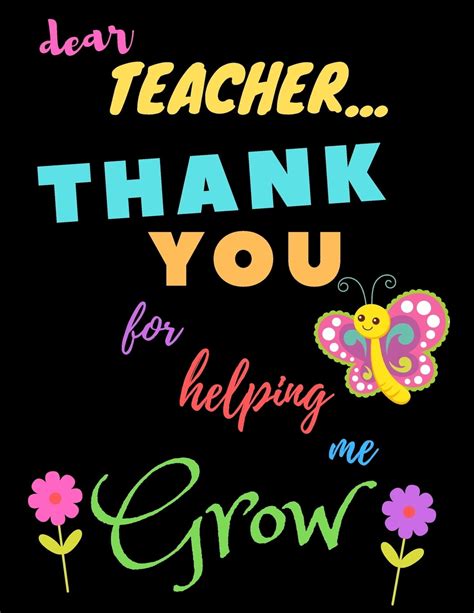 Full Download Teacher Notebook Thank You For Helping Me Grow Thank You Gift For Teachers To Show Your Gratitude During Teacher Appreciation Week  Work Book Planner Journal Diary 7 X 10 120 Pages By Not A Book