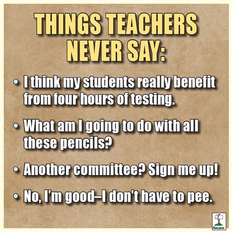 Teachers say they