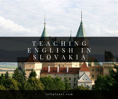 Teaching English in Slovakia - The TEFL Academy