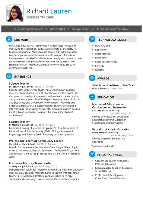 Teaching Resume Format For Fresher How to draft a Teaching Resume