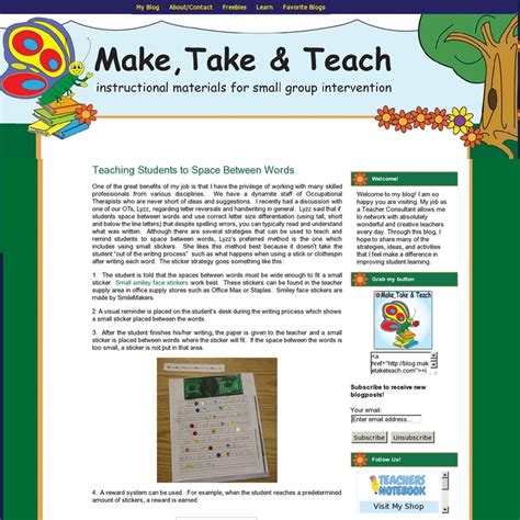 Teaching Students to Space Between Words Make Take & Teach