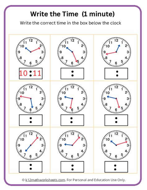 Teaching Time Free Telling Time Worksheets Worksheets Library