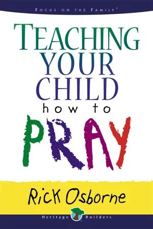 Teaching Your Child How To Pray