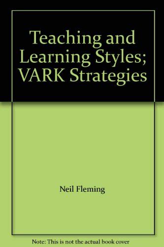 Teaching and learning styles vark strategies by neil d fleming. - Die historie von der schönen lau..