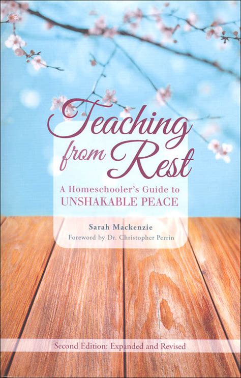 Teaching from rest a homeschooler s guide to unshakable peace. - Number the stars literature guides secondary solutions.