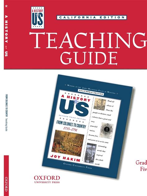 Teaching guide for from colonies to country book 1735 1791 a history of us. - Traditions and encounters 4th edition study guide.