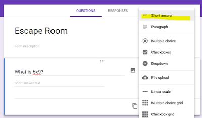 Teaching in an Organized Mess Digital Escape Room through Google Forms