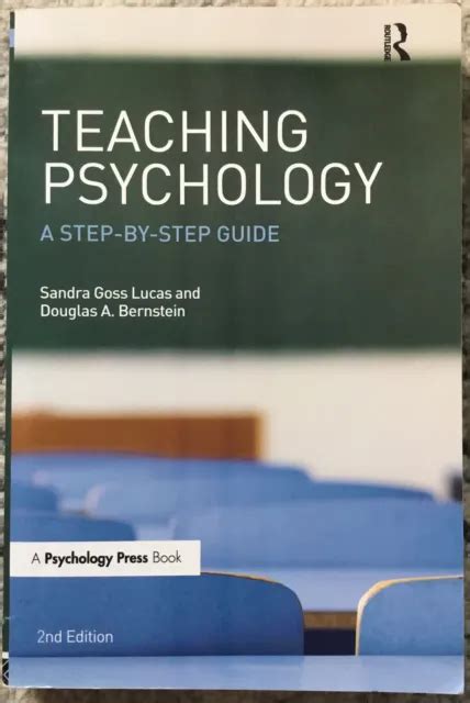 Teaching psychology a step by step guide second edition. - Der ältere scrollt online klassen guide zur nachtklinge.