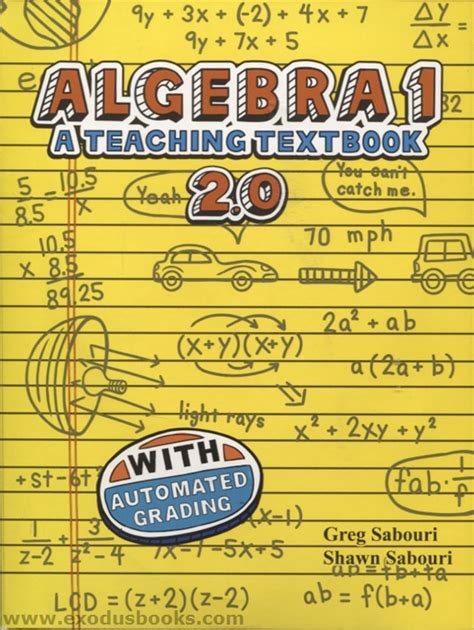Teaching textbooks algebra 1 2 0 used. - Environmental science speedy study guide by speedy publishing.