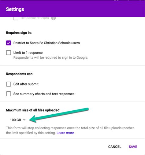 TeachingTechNix Google Forms File Upload