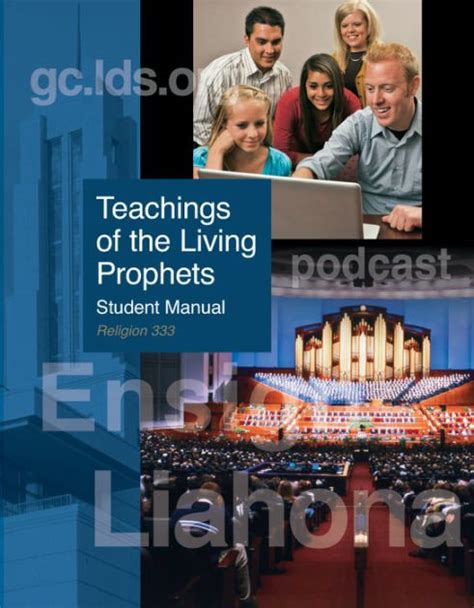 Teachings of the living prophets student manual by the church of jesus christ of latter day saints. - Electrical installation design guides free downloads.