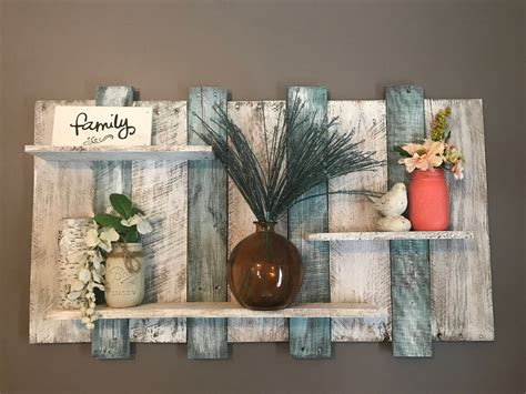 Teal Blue Shelf - Etsy