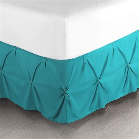 Teal Queen Bedskirt - Etsy