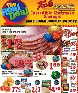 Teals market weekly ad. Things To Know About Teals market weekly ad. 