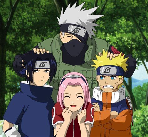 Team 7 in Naruto