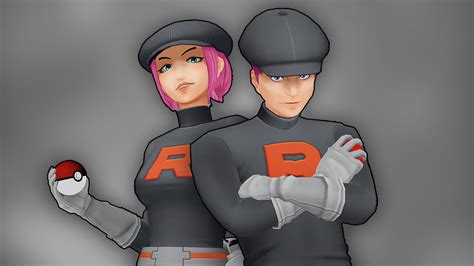 Team GO Rocket Grunts - battle with the Agents of Team R