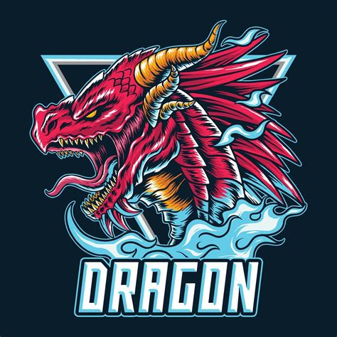 Team Logo Dragon Vector Art - Vecteezy