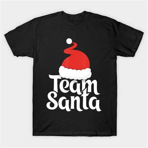 Team Santa Christmas Family Matching Pajamas T-Shirt