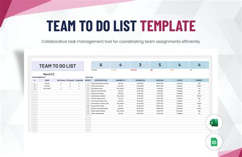 Team ToDo List Template