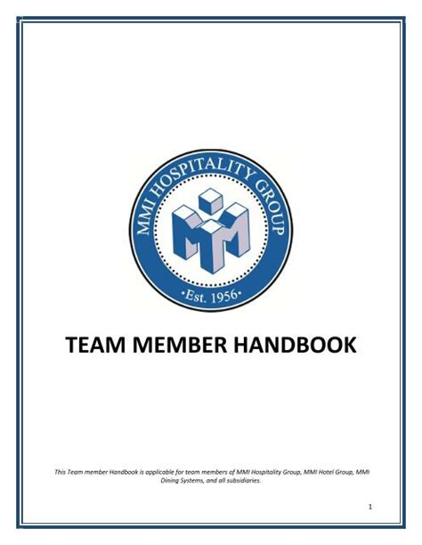 Team member handbook united states rgis inv. - Implementation von fortbildungs- und umschulungsmassnahmen nach dem arbeitsförderungsgesetz.