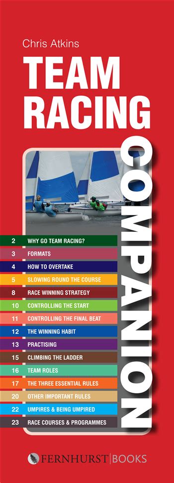 Read Online Team Racing Companion Practical Companions Book 14 By Chris Atkins
