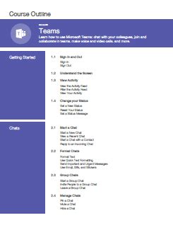 Teams Courseware CustomGuide