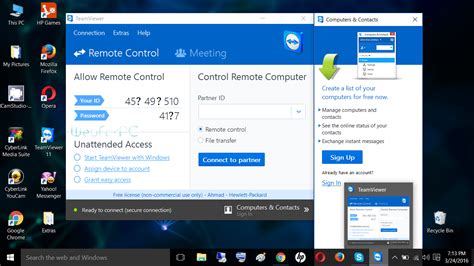 Teamviewer download for windows 11. TeamViewer Host. Show description. TeamViewer Host is used for 24/7 access to remote computers, which makes it an ideal solution for uses such as remote device monitoring, server maintenance, or connection to a PC, Mac, or Linux device in the office or at home without having to accept the incoming connection on the remote device (unattended ... 