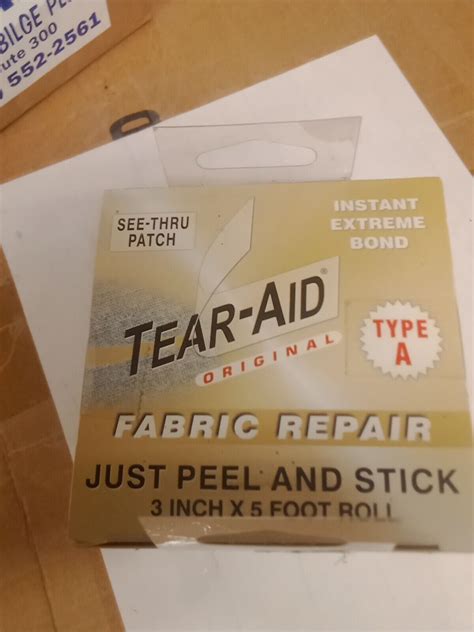 Tear Aid Fabric Repair Kit, Type A for sale online eBay