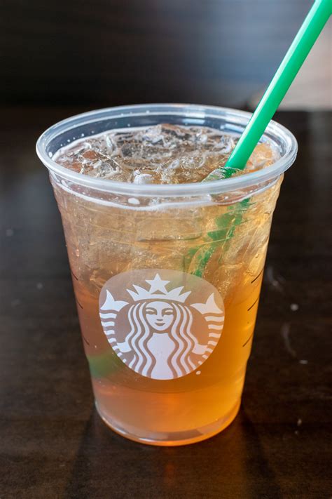 Teas at starbucks. A select blend of rich, full-leaf black teas from India and Sri Lanka sweetened with liquid cane sugar and topped with steamed milk and a velvety foam. Each and every sip—smooth and silky. 150 calories, 21g sugar, 4g fat 