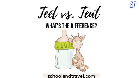 Teat vs. Teet - What