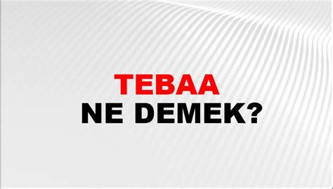 Tebaa bulmaca