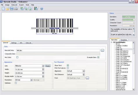 Tec it barcode. Barcodes with inaccurate edges are one of the most common problems for any barcode scanner. To get crisp barcodes, make sure that the width of the bars, spaces and dots matches an integer multiple of the pixel width of your output device. This is especially important when printing on low-resolution devices like thermal transfer printers. 