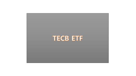 Tecb etf. Things To Know About Tecb etf. 