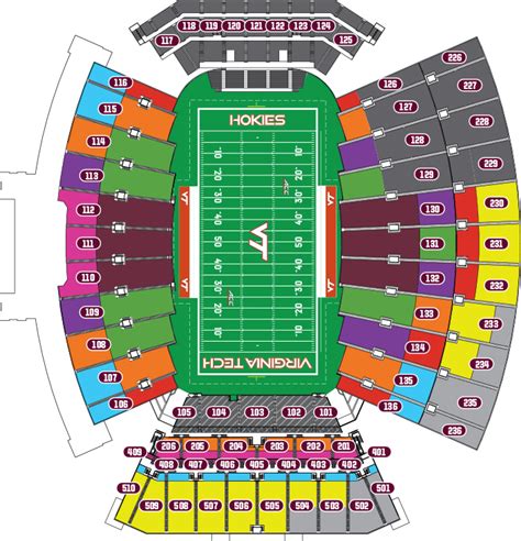 Tech Stadium Seating Chart