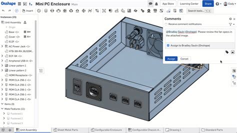 Tech Tip: Adding Images to Comments - Onshape