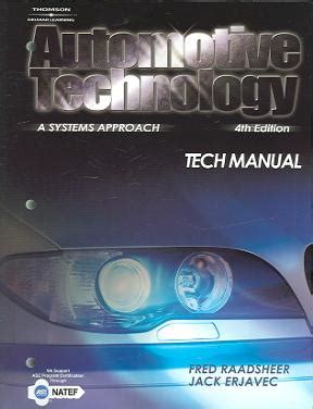 Tech manual for erjavec s automotive technology a systems approach 4th. - Workbook for seamless government a hands on guide to implementing organizational change.